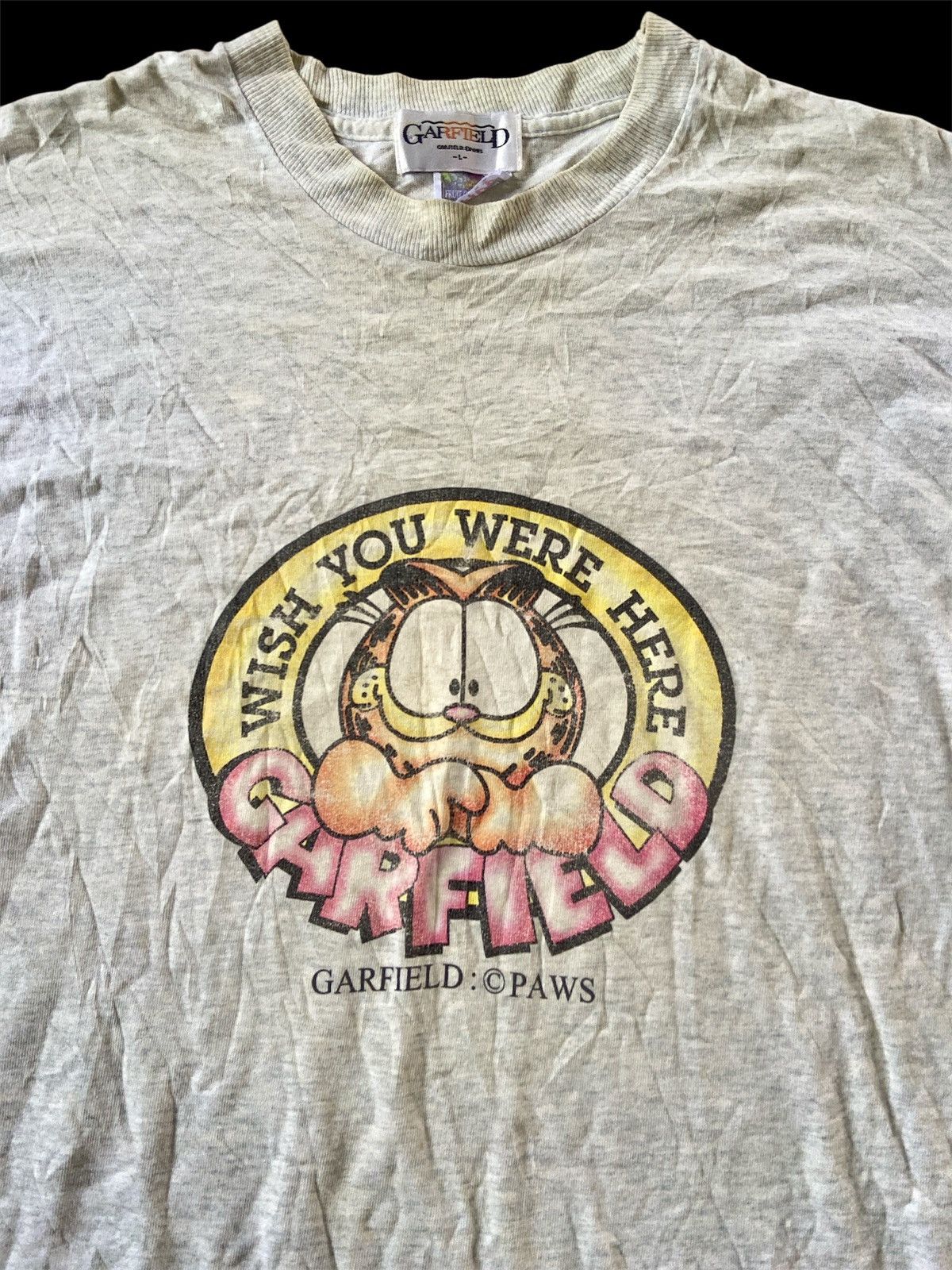 Cartoon Network Vintage Garfield Big print 90s Size US M / EU 48-50 / 2 - 1 Thumbnail