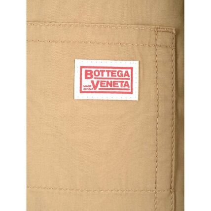 Bottega Veneta o1loc1c0426 784201 Light Cotton Twill Pants in Beige Size US 32 / EU 48 - 4 Thumbnail