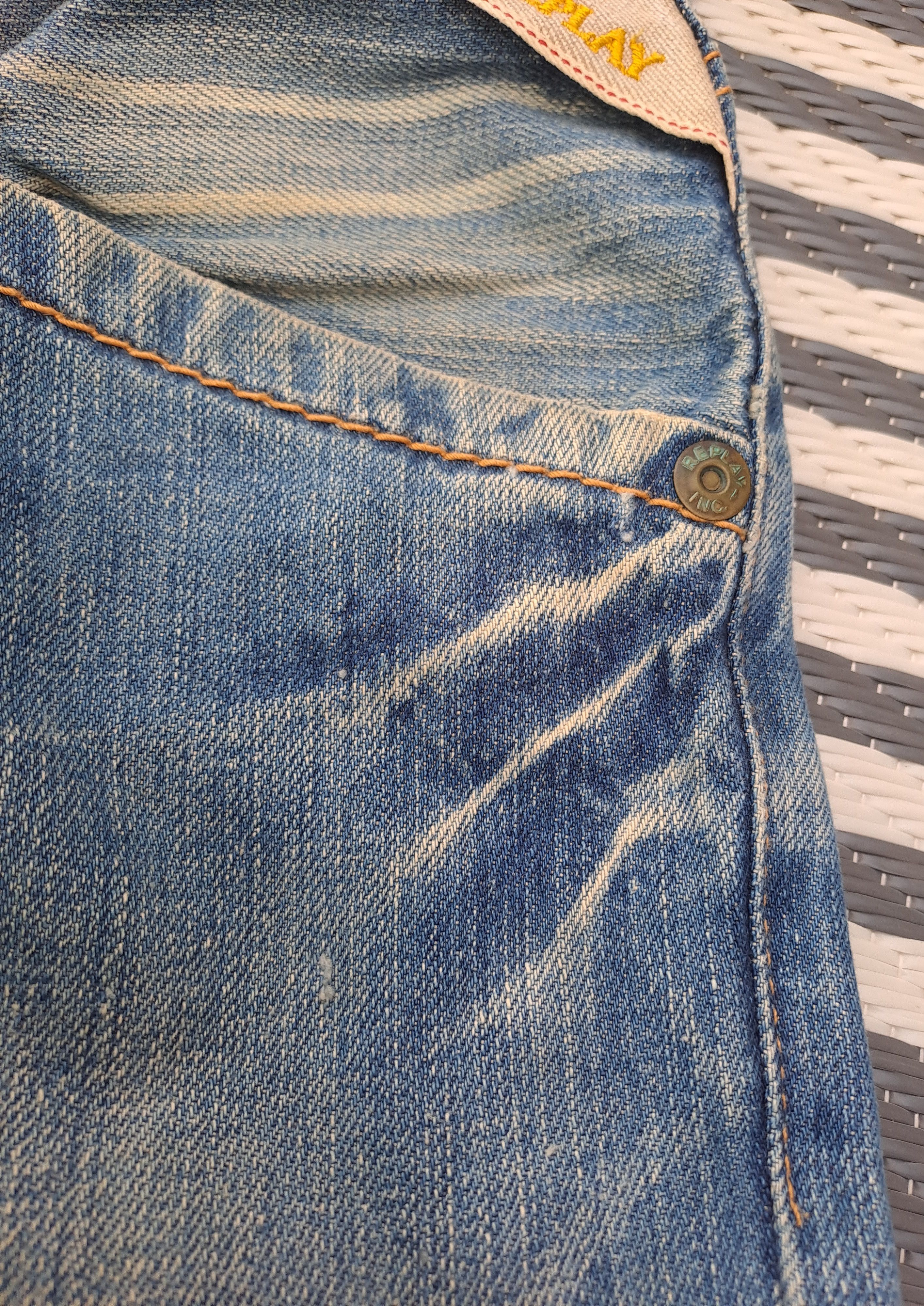 Replay Vintage mens Replay jeans '34' size Size US 34 / EU 50 - 11 Thumbnail