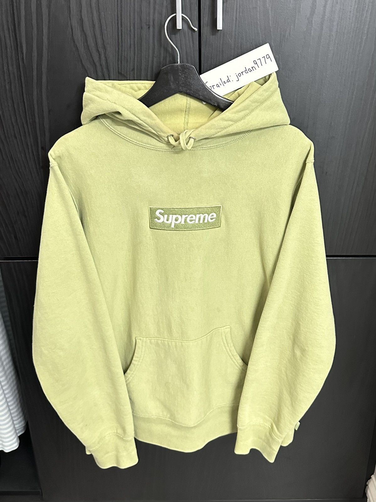 Supreme Sage Box Logo Hoodie FW16 Medium Tops