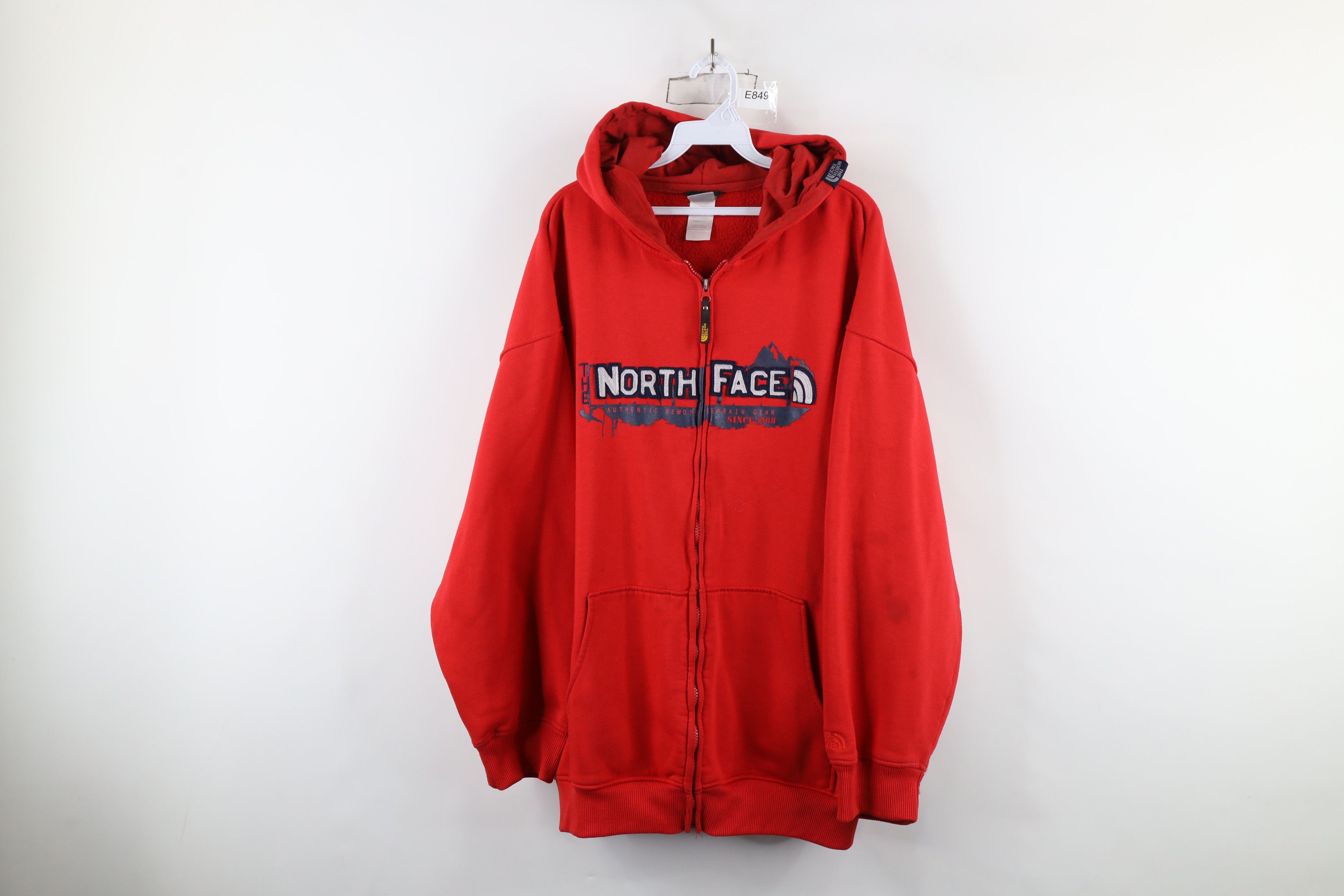 The North Face × Vintage Vintage The North Face A5 Series Spell Out Full Zip Hoodie Size US XXL / EU 58 / 5 - 1 Thumbnail