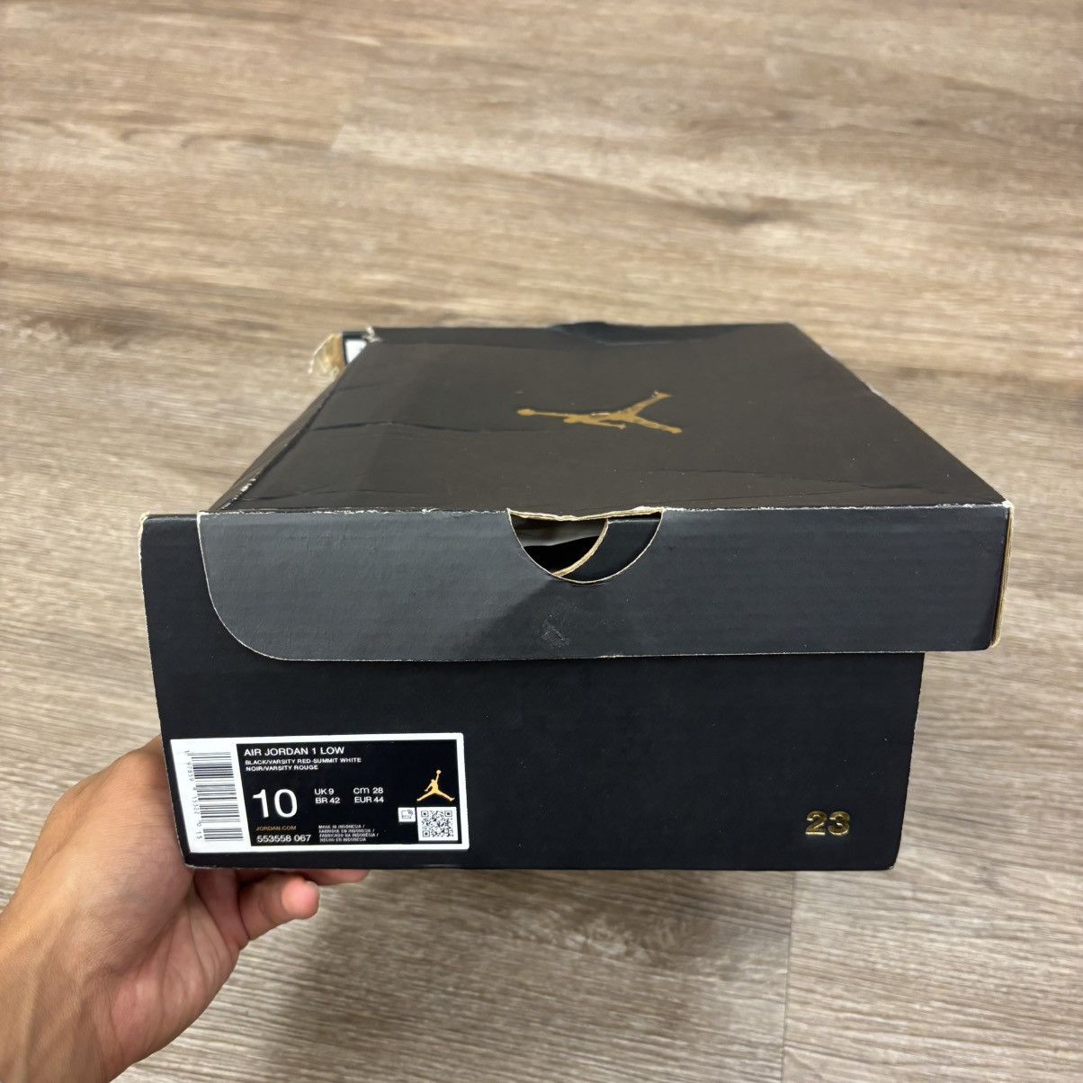 Jordan Brand Size 10-Jordan 1 Low Bred Twist BRAND NEW FAST SHIPPING Size US 10 / EU 43 - 10 Thumbnail