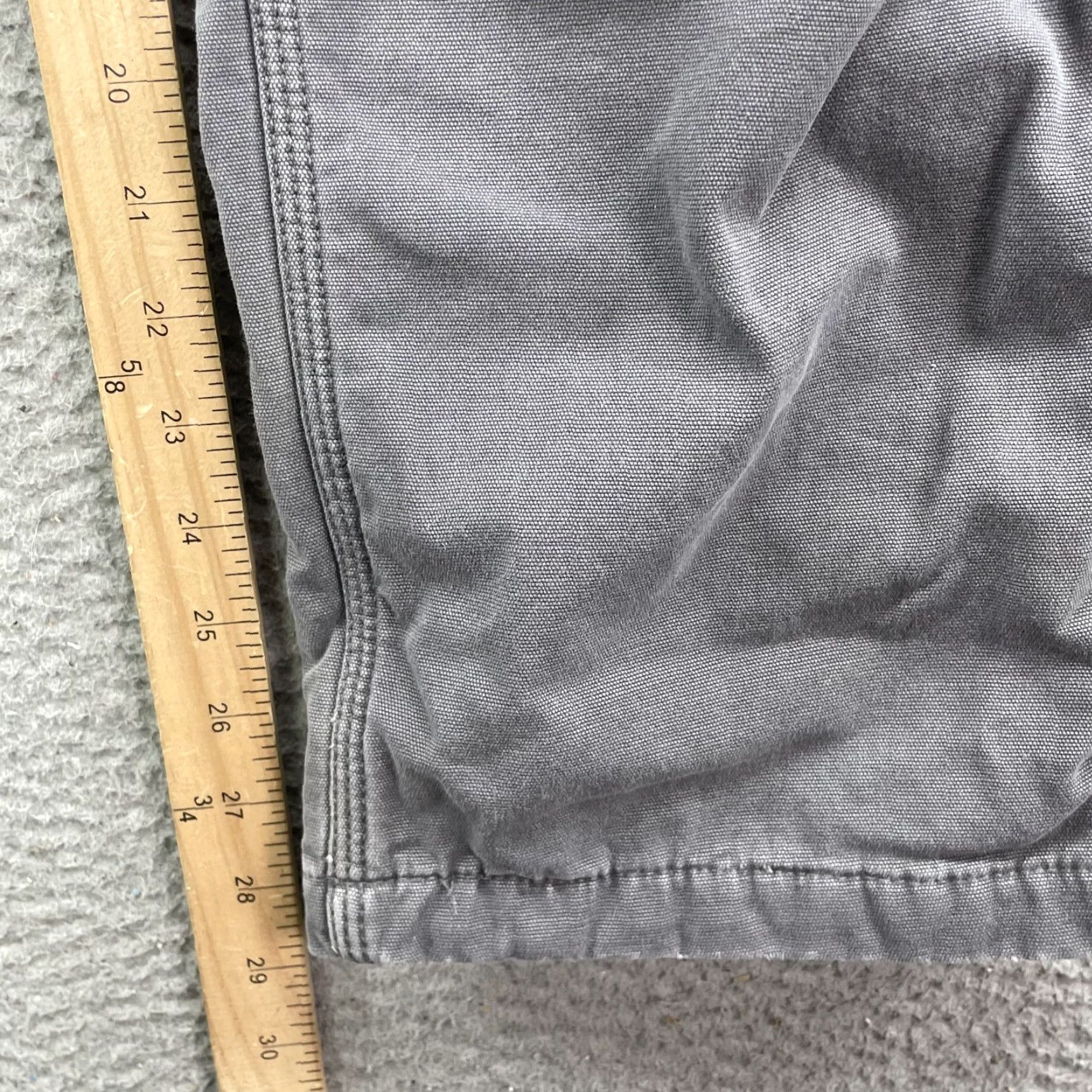 Carhartt Carhartt Knit Lined Pant Men 34x29* Thermal Rugged Flex Utility Workwear Pant Casual Men 34 Gray Carhartt 103342-039 Canvas Cotton Warm Size US 34 / EU 50 - 4 Thumbnail
