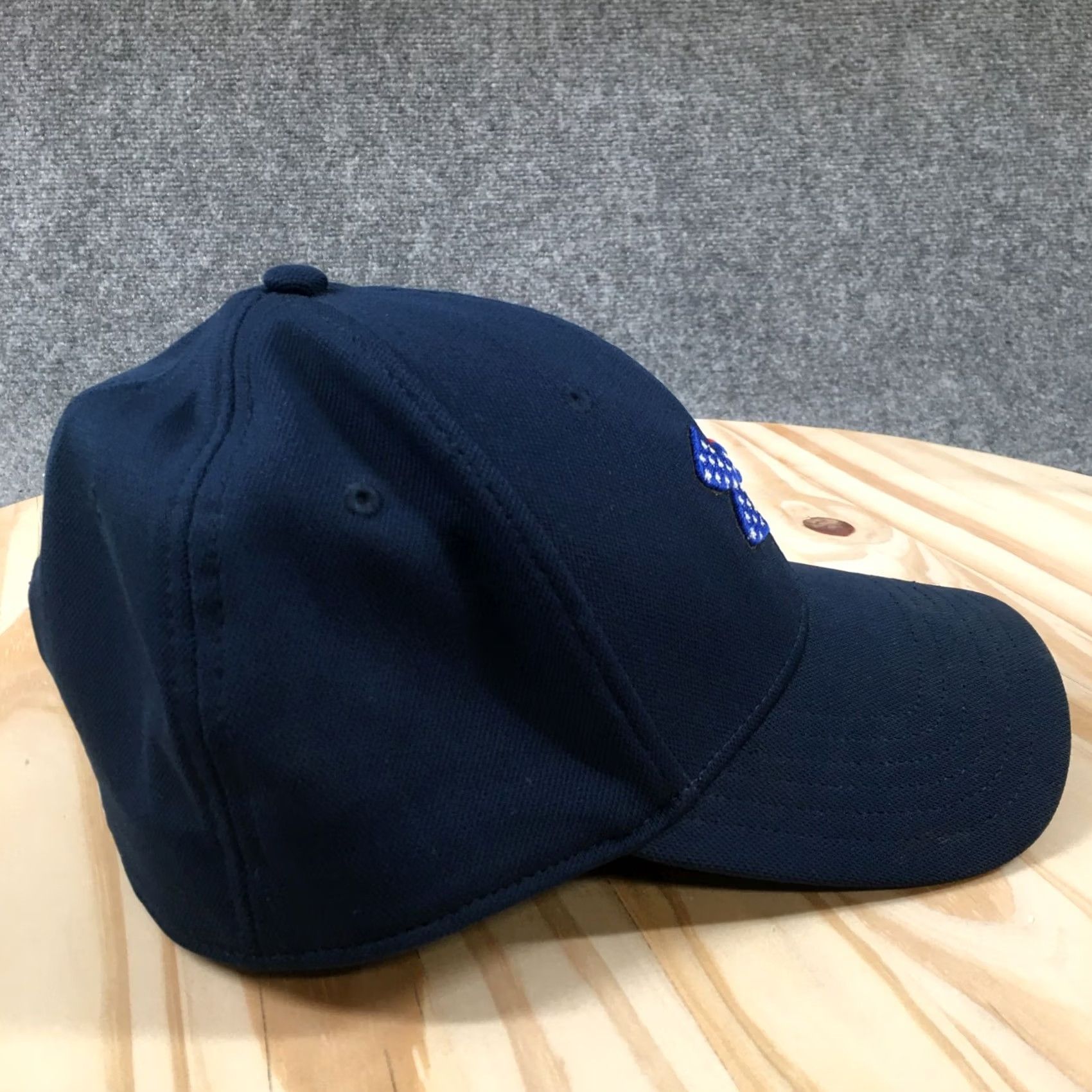 Under Armour Under Armour Baseball Cap Unisex Purple M-L Embroidered Logo Freedom Blitzing Size ONE SIZE - 7 Thumbnail