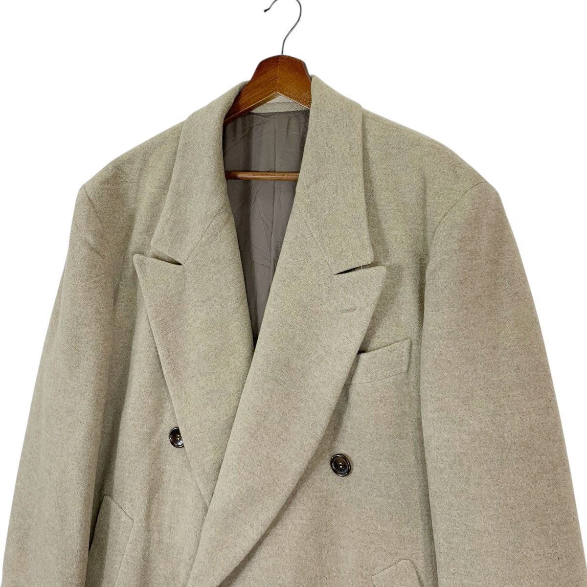 Lanvin Vintage Lanvin Studio Long Heavy Coat Size US S / EU 44-46 / 1 - 4 Thumbnail