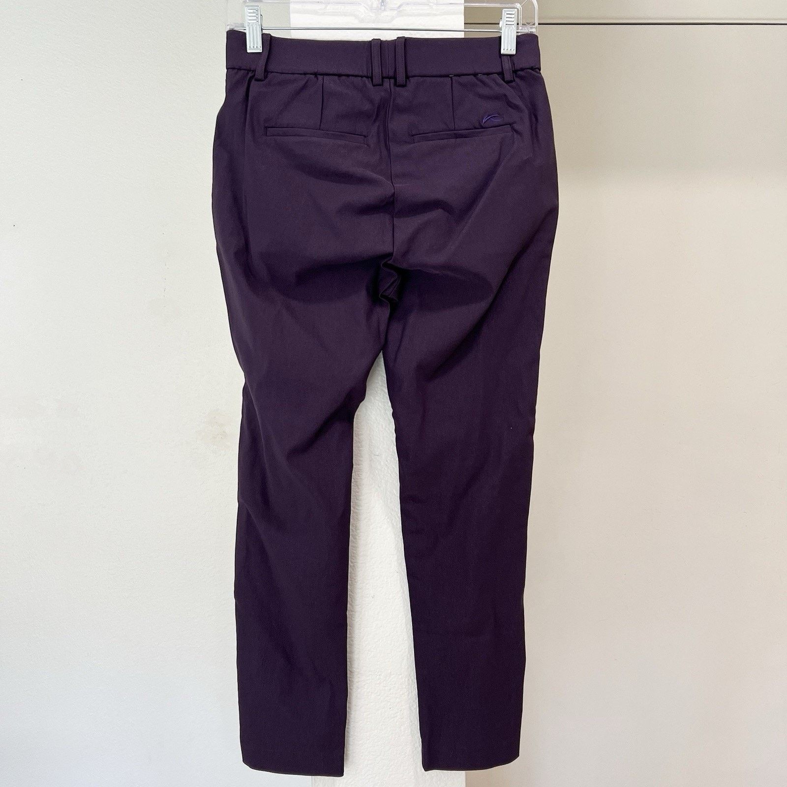 KJUS KJUS Ikala 7/8 Treggings 36/Small Slim Pant Purple Stretch Size 28" / US 6 / IT 42 - 2 Thumbnail