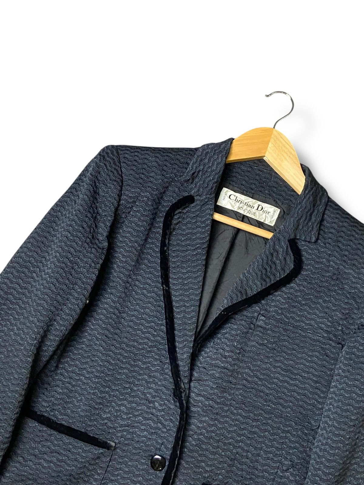 Christian Dior Monsieur × Designer × Vintage Vintage Christian Dior Boutique Silk Bar Jacket (118) Size US XXS / EU 40 - 3 Thumbnail