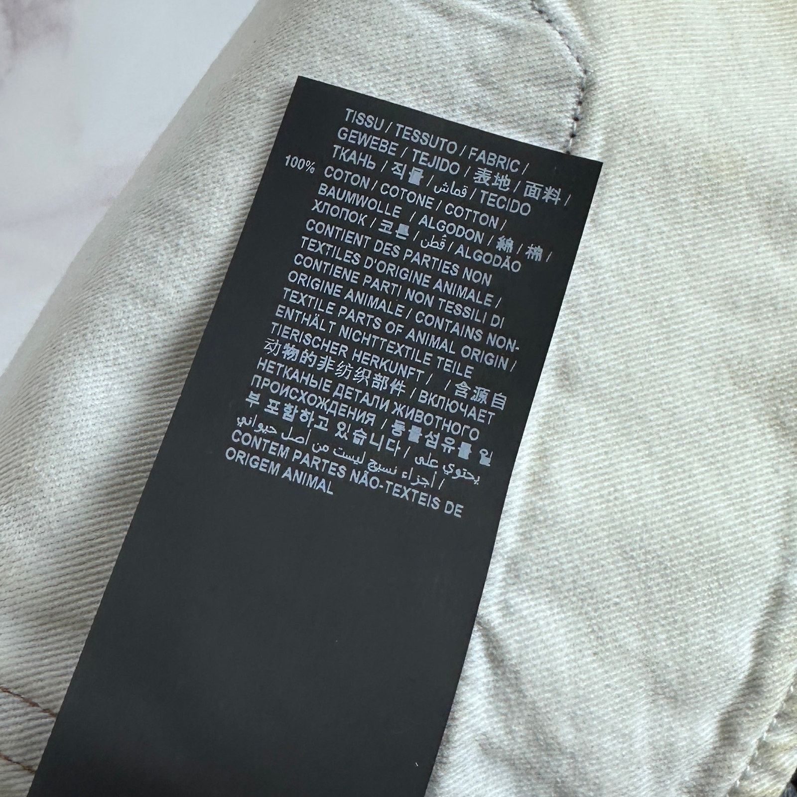 Saint Laurent Paris D23 Straight Destroyed Denim Size US 32 / EU 48 - 13 Thumbnail