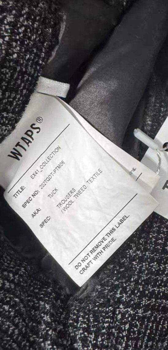 Wtaps WTAPS 20SS Tuck Plaid Wool Trousers J16 Size US 32 / EU 48 - 5 Thumbnail