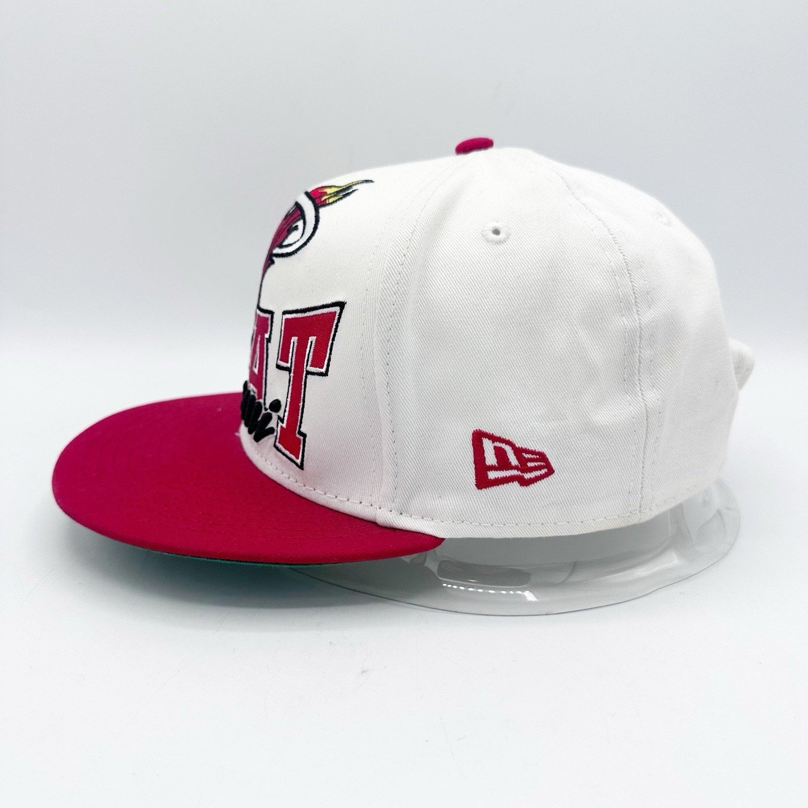 New Era New Era Hardwood Classics Miami Heat Spell Out 3D Snapback Size ONE SIZE - 6 Thumbnail