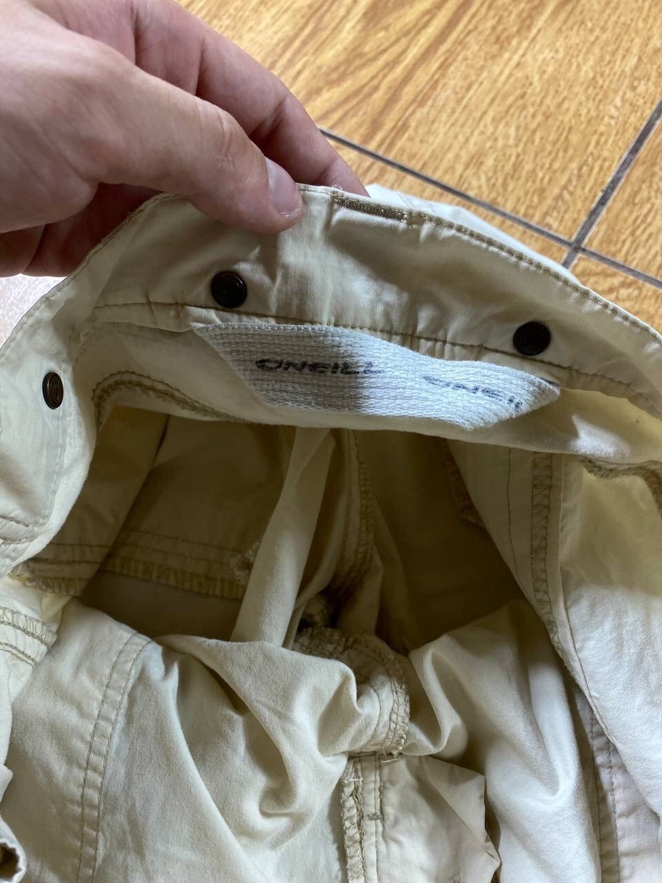 O'Neill × Vintage Crazy Y2K Oneill cargo Faded Baggy Skater Shorts Size US 32 / EU 48 - 14 Thumbnail