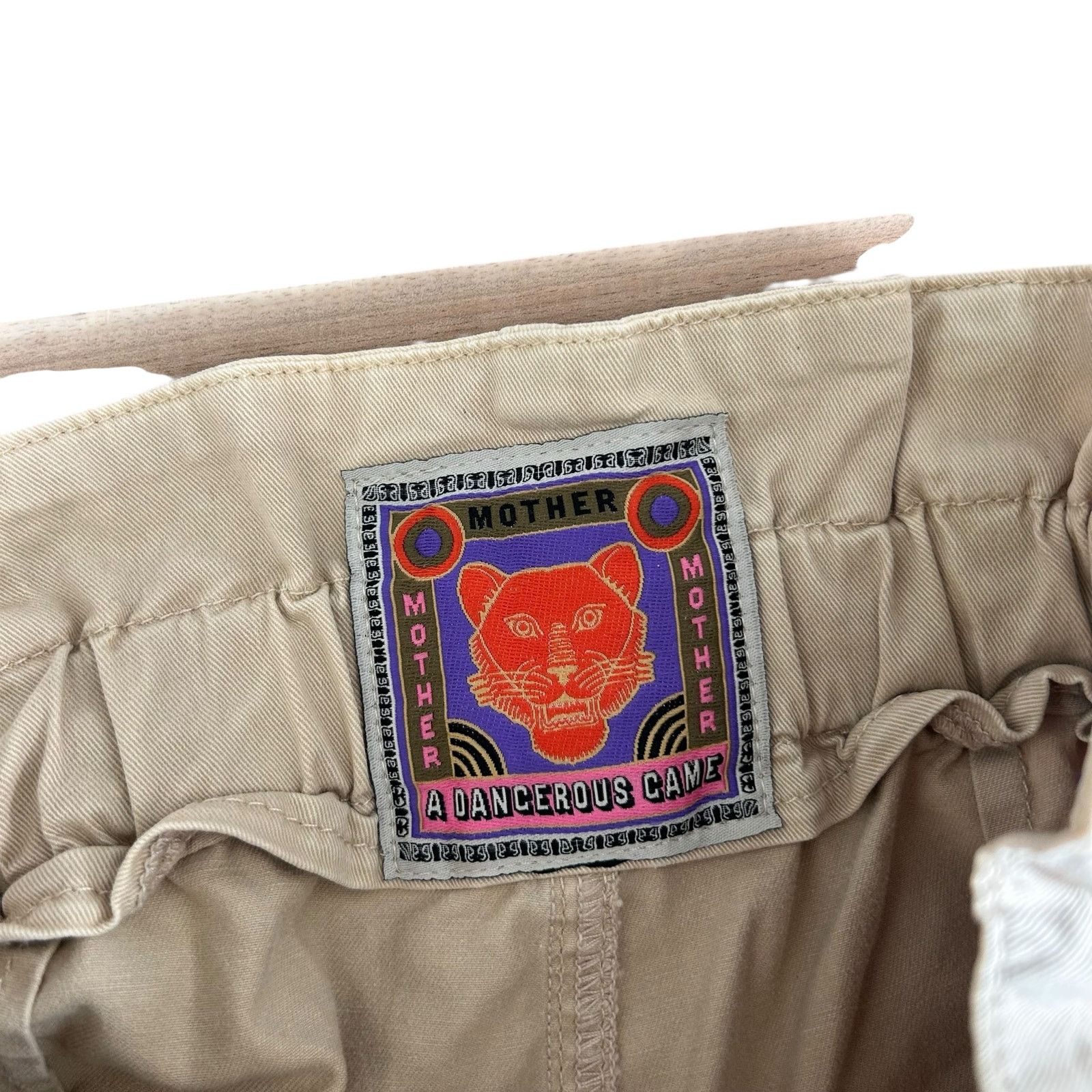 MOTHER MOTHER Tan The Yo-yo Greaser Ankle Pants Sz 24 Size 24" / US 00 / IT 34 - 2 Thumbnail