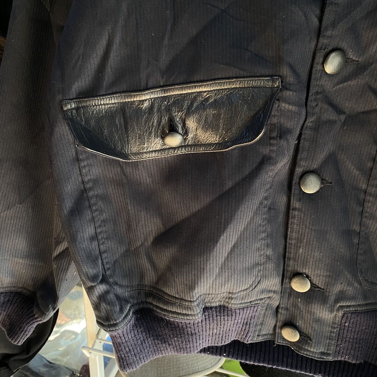 Japanese Brand 🔥Vintage Suntory Boss Coffee Leather Padded Elbow Bomber Size US L / EU 52-54 / 3 - 9 Thumbnail