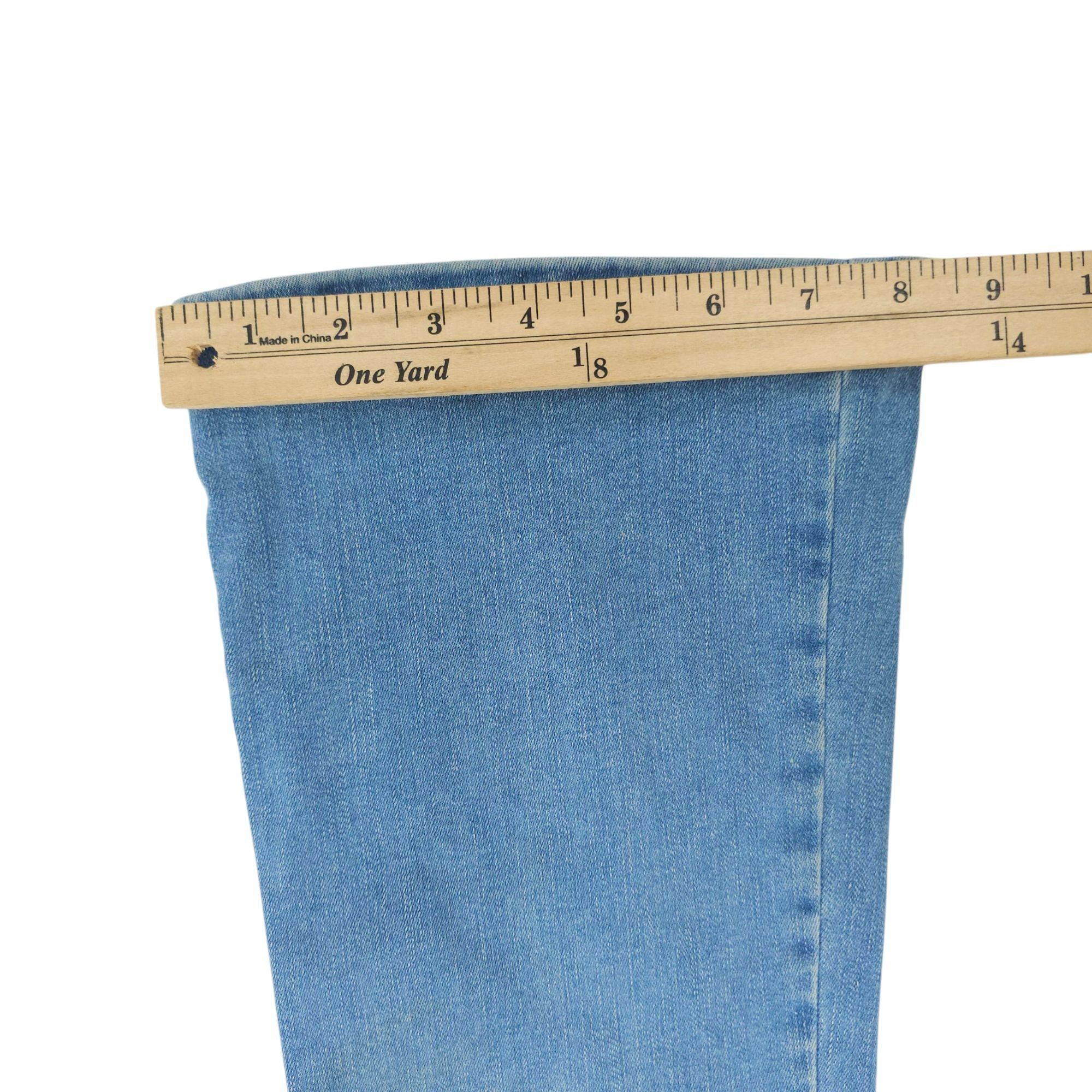 Frame Frame Le One Crop Mini Boot Jeans Womens Size 1 Boot Cut Size 26" / US 2 / IT 38 - 6 Thumbnail