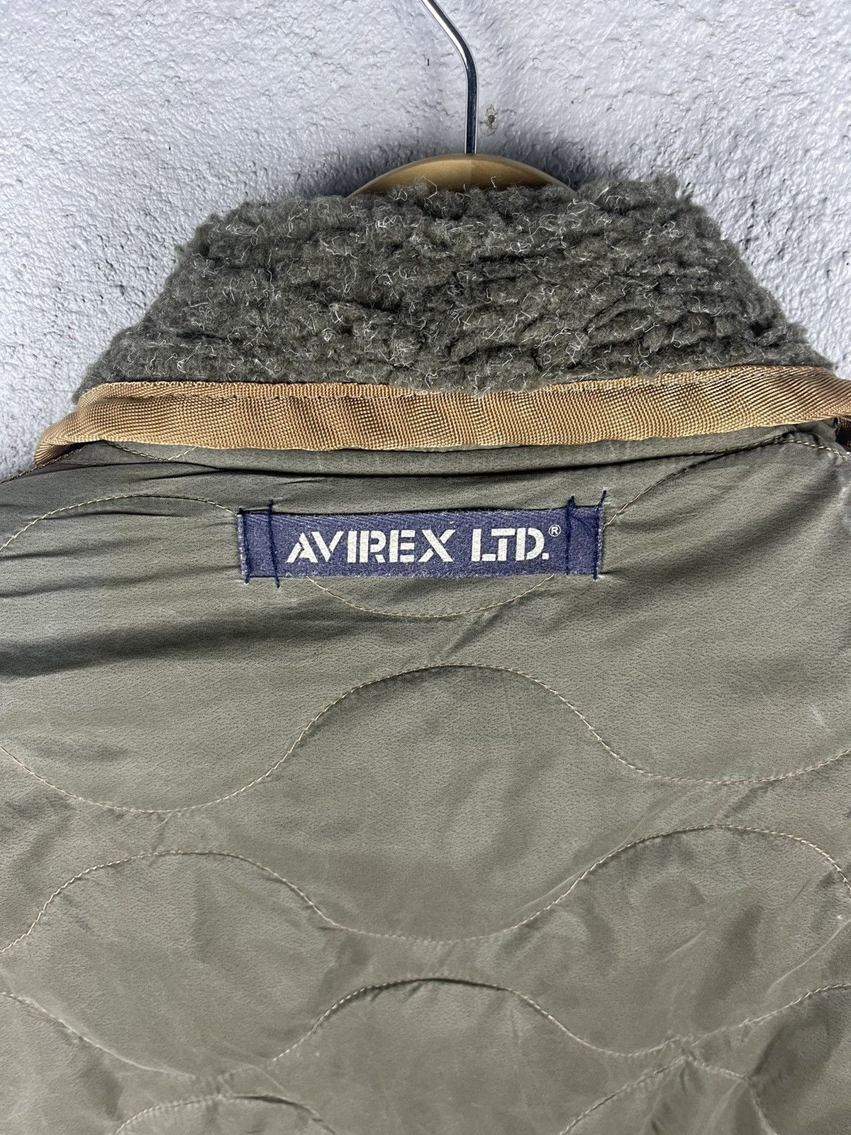 Avirex 🔥STEALS AVIREX Military Style Quilted Jacket Size US L / EU 52-54 / 3 - 7 Thumbnail
