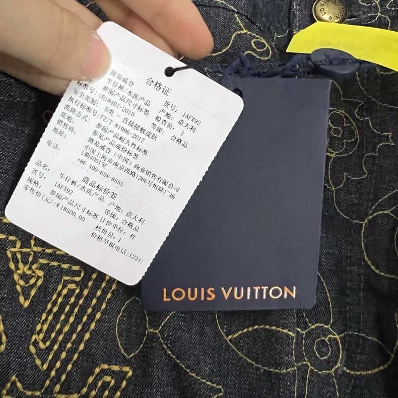 Louis Vuitton Louis Vuitton Embroidered Tri-Flower Jeans 2502-Nextarrow Size US 32 / EU 48 - 3 Thumbnail