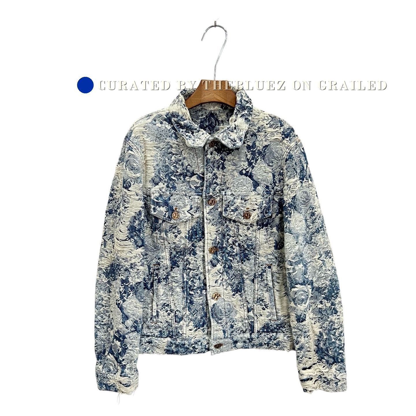 Louis Vuitton Louis Vuitton Floral Print Denim Jacket Size US S / EU 44-46 / 1 - 1 Thumbnail