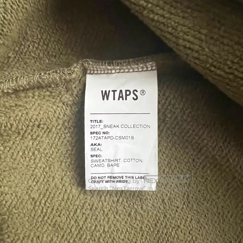 Wtaps Wtaps Camouflage hooded sweatshirt Size US S / EU 44-46 / 1 - 5 Thumbnail
