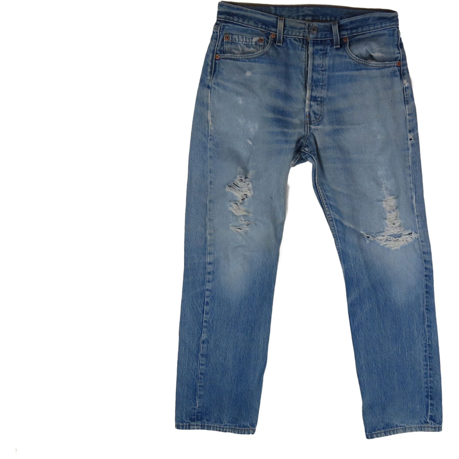Levi's Vintage Levi's 501 High Waisted Denim Jeans 31 Size US 31 - 1 Thumbnail