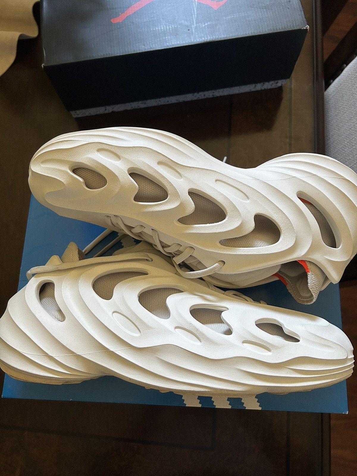 Adidas Adidas Adifom Q Off White Size US 12 / EU 45 - 1 Thumbnail