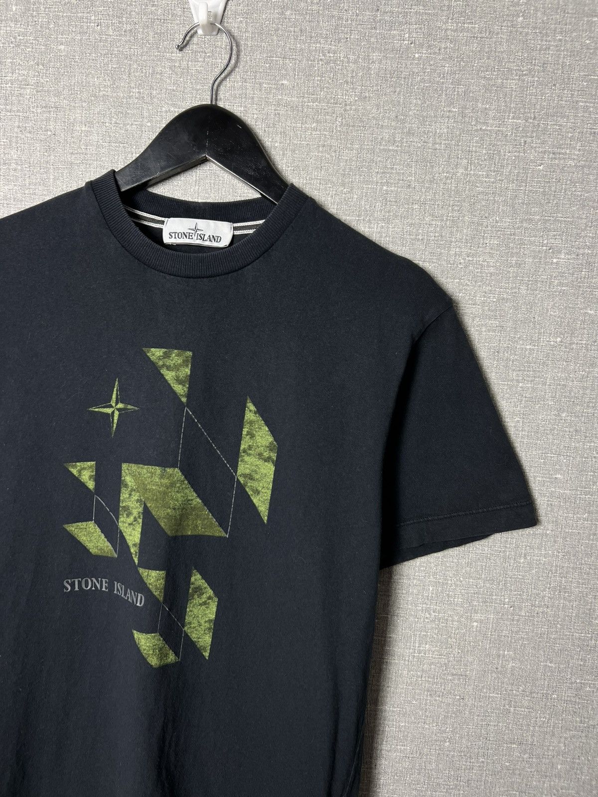 Stone Island Rare Stone Island Back Big Logo T-Shirt SI Men’s Tee Size M Size US M / EU 48-50 / 2 - 3 Thumbnail