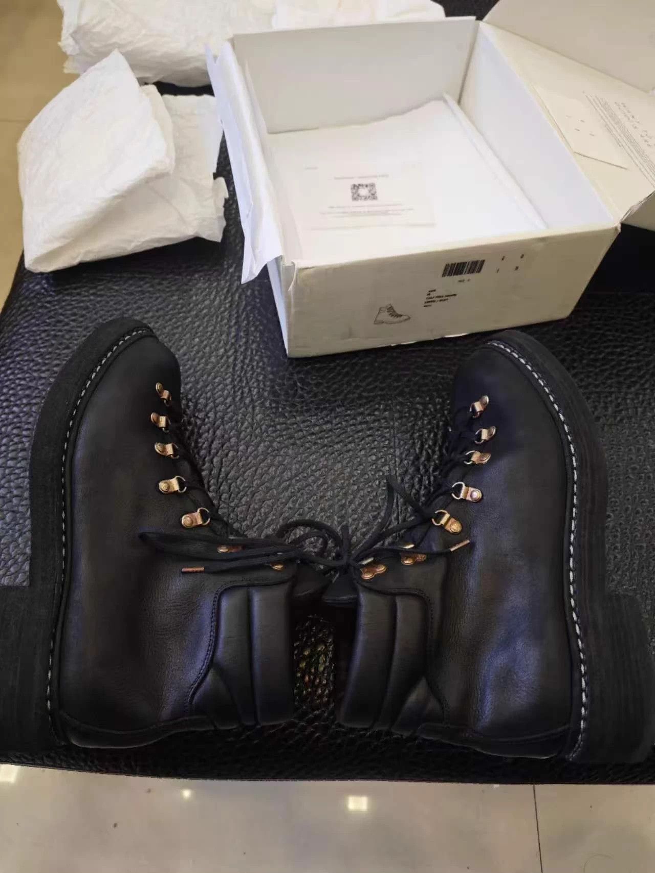 Guidi GUIDI 19M Hiking Boot Calfskin Goodyear 44.5 99 New Size US 11.5 / EU 44-45 - 6 Thumbnail