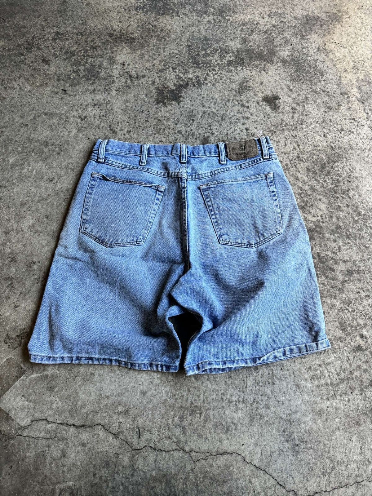 Vintage × Wrangler Sick Vintage Y2K Skater Streetwear Wrangler Jorts Size US 34 / EU 50 - 4 Thumbnail