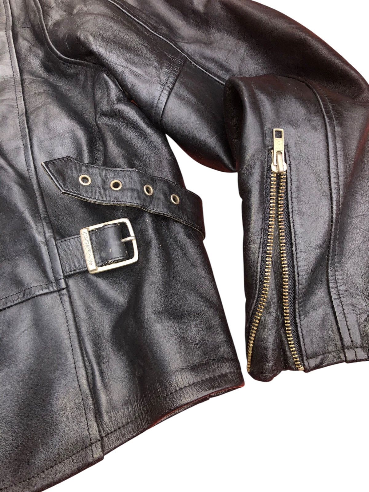 Harley Davidson × Vintage VINTAGE LEATHER JACKET HARLEY-DAVISON Size US L / EU 52-54 / 3 - 15 Thumbnail