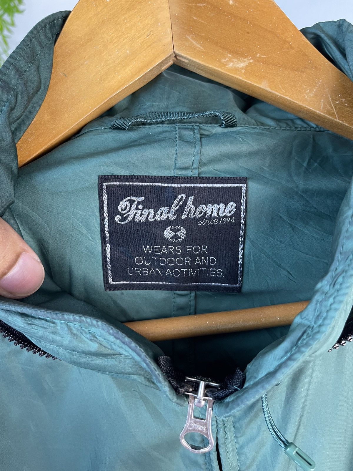 Final Home Final Home Issey Miyake Windbreaker Jacket A1 Size US L / EU 52-54 / 3 - 16 Thumbnail