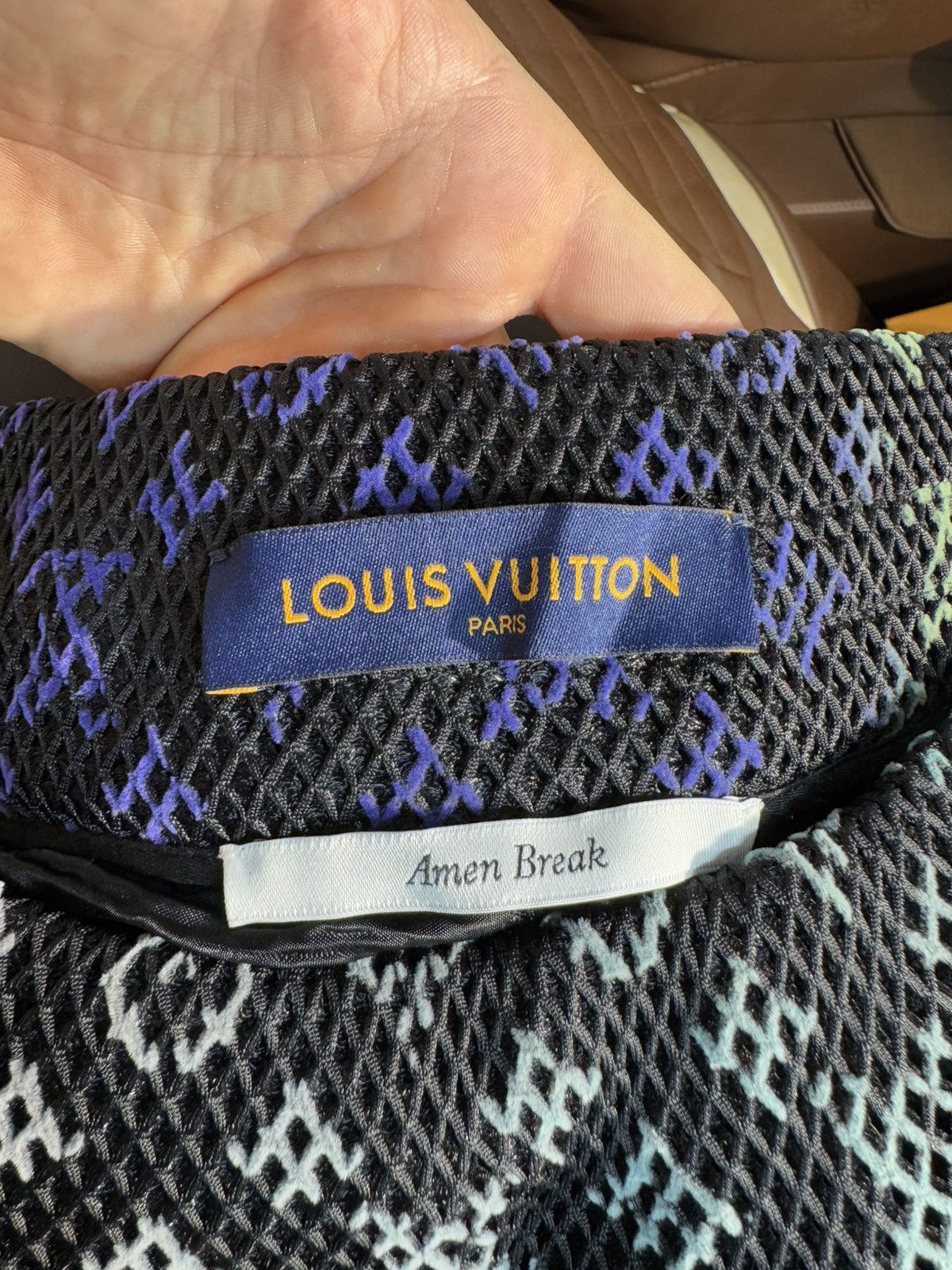 Louis Vuitton Louis Vuitton Multicolor Mesh Shorts Size US 40 / EU 56 - 5 Thumbnail