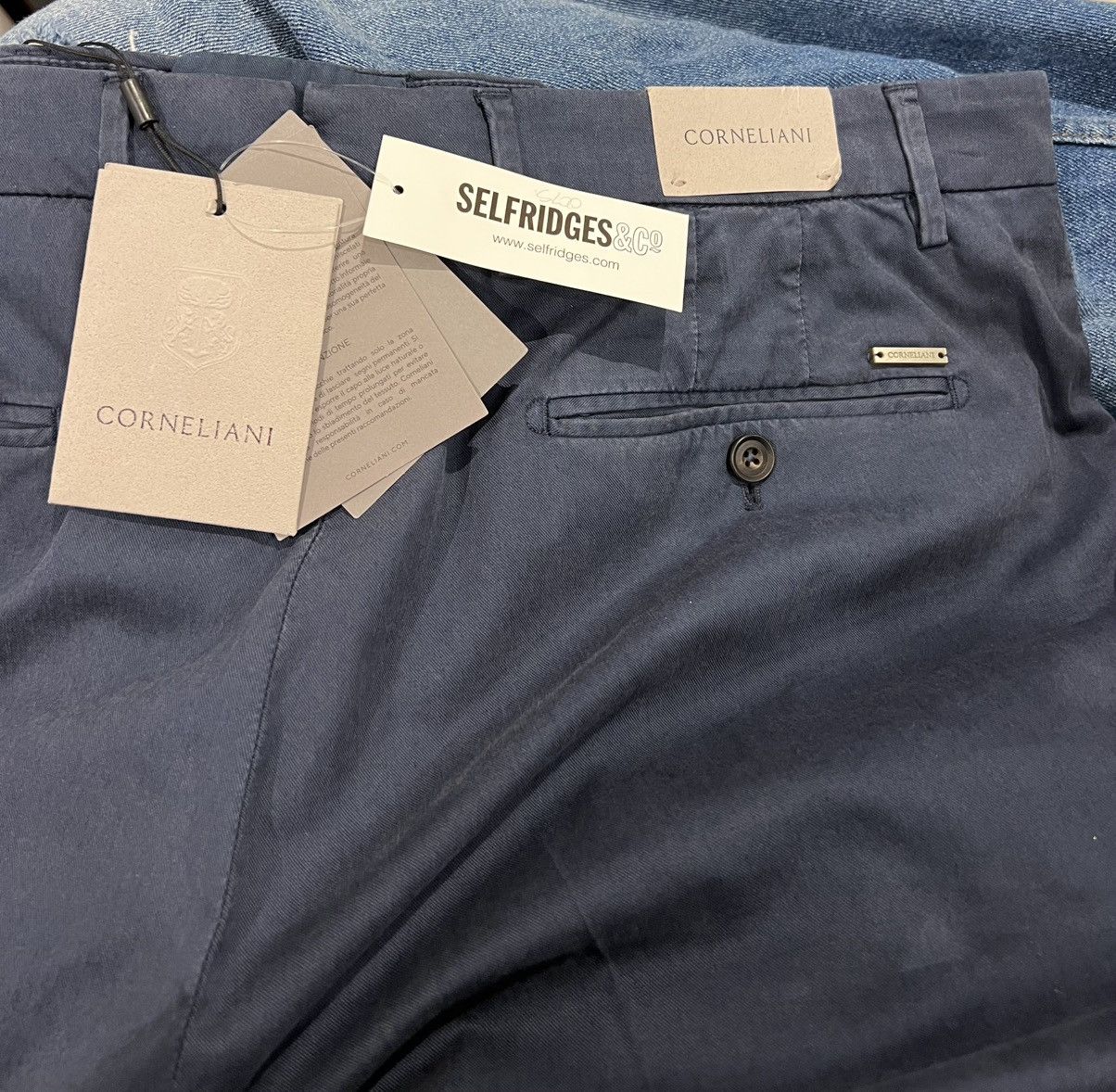 Corneliani CORNELIANI Shorts Men's Navy 52 Men's Size US 42 / EU 58 - 5 Thumbnail