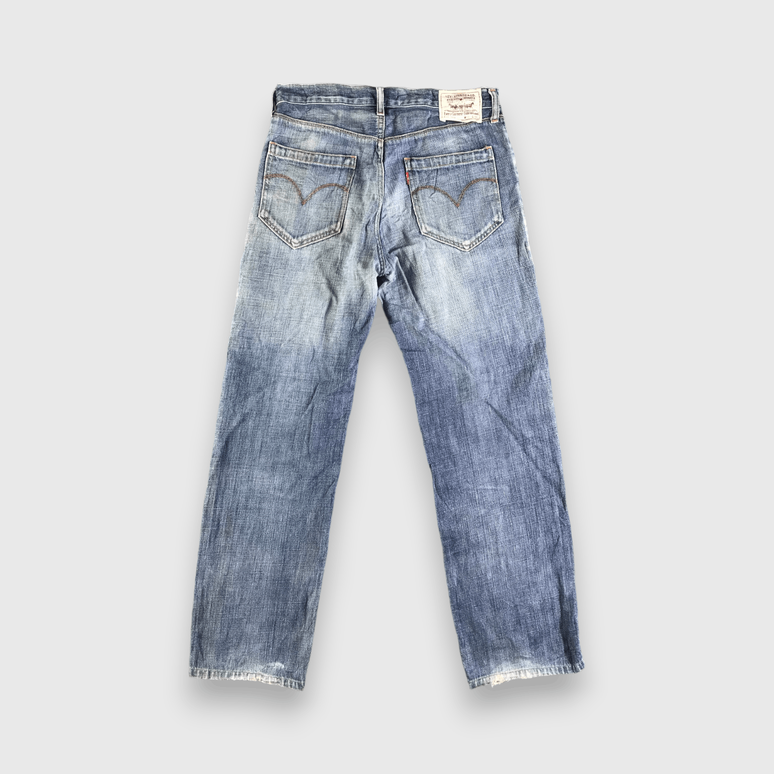 Levi's Vintage Blue Wash Levis 552 Jeans-J3941 Size US 32 / EU 48 - 2 Thumbnail
