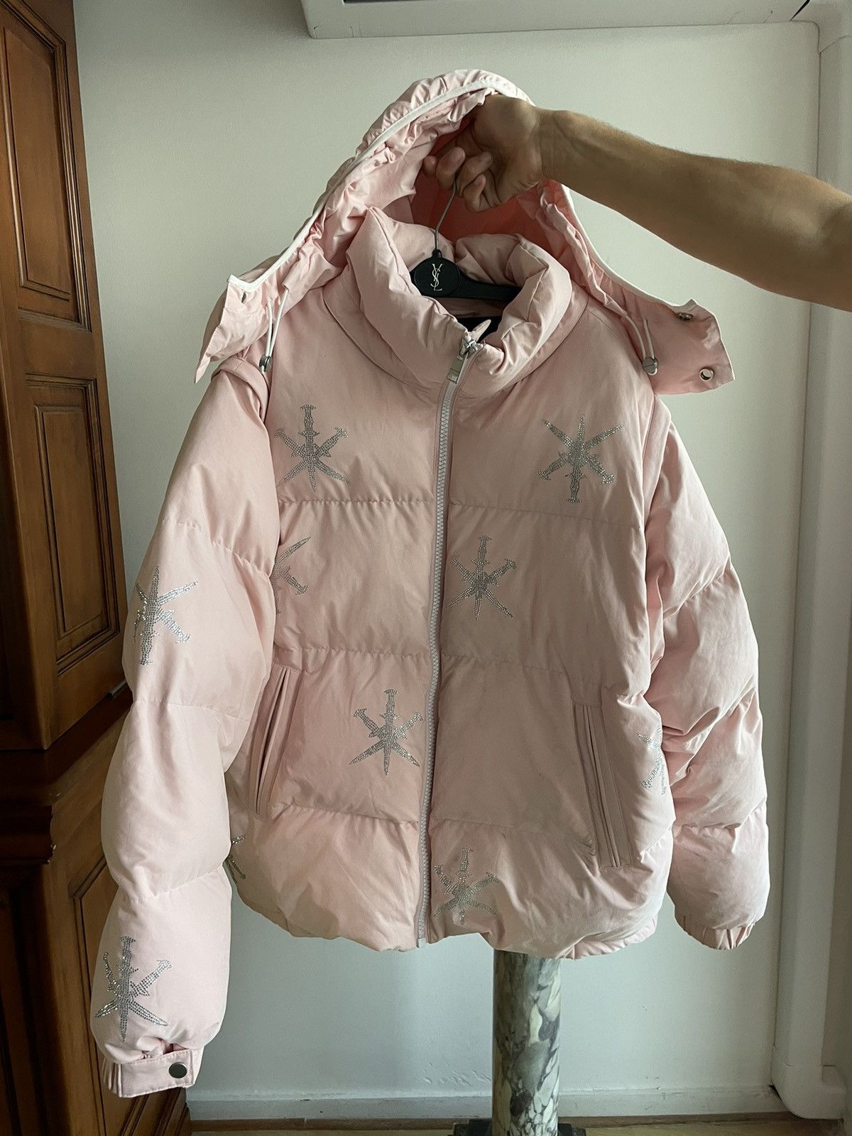 Unknown London pink jacket unknown | Grailed