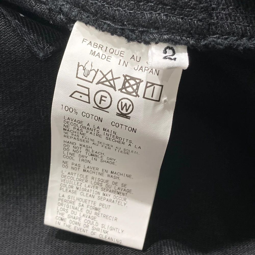 Yohji Yamamoto BLACK Scandal Yohji Yamamoto// Wide-leg pants Size US 40 / EU 56 - 6 Thumbnail