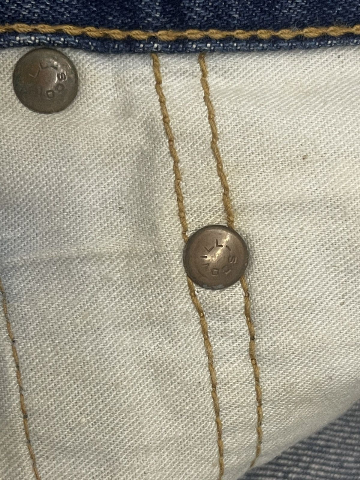 Vintage Vintage 70s Bigstone Bell Bottom Jeans Size US 29 - 13 Thumbnail