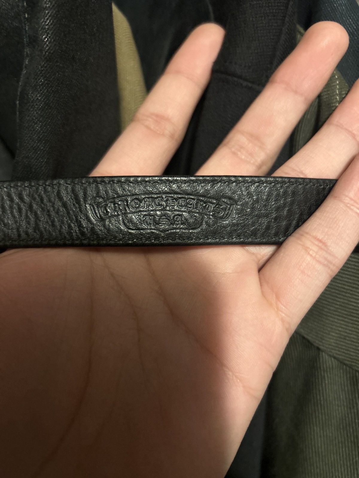 Chrome Hearts Leather Snap Bracelet Size ONE SIZE - 5 Thumbnail