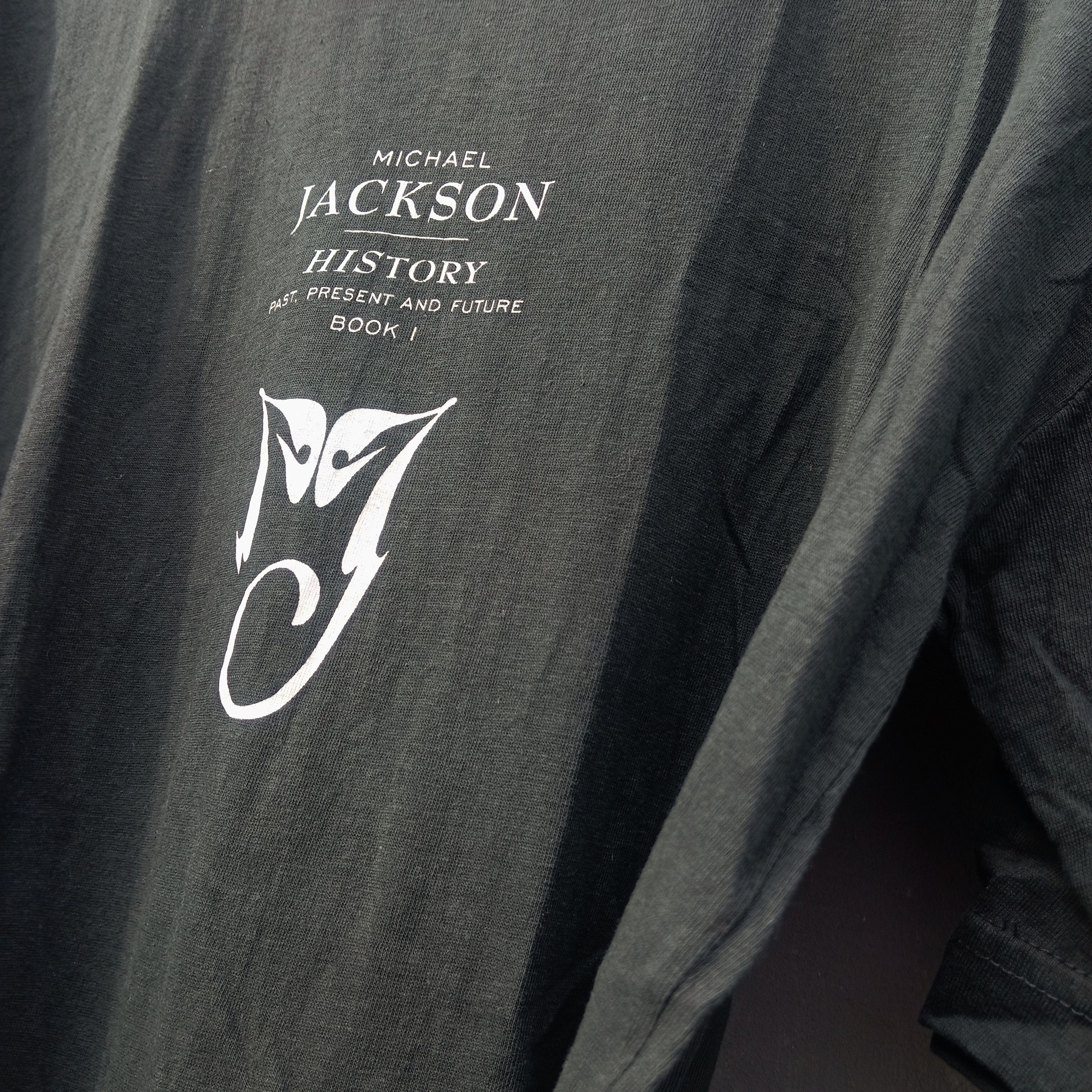 Band Tees Vintage michael jackson history promo t shirt Size US L / EU 52-54 / 3 - 2 Thumbnail
