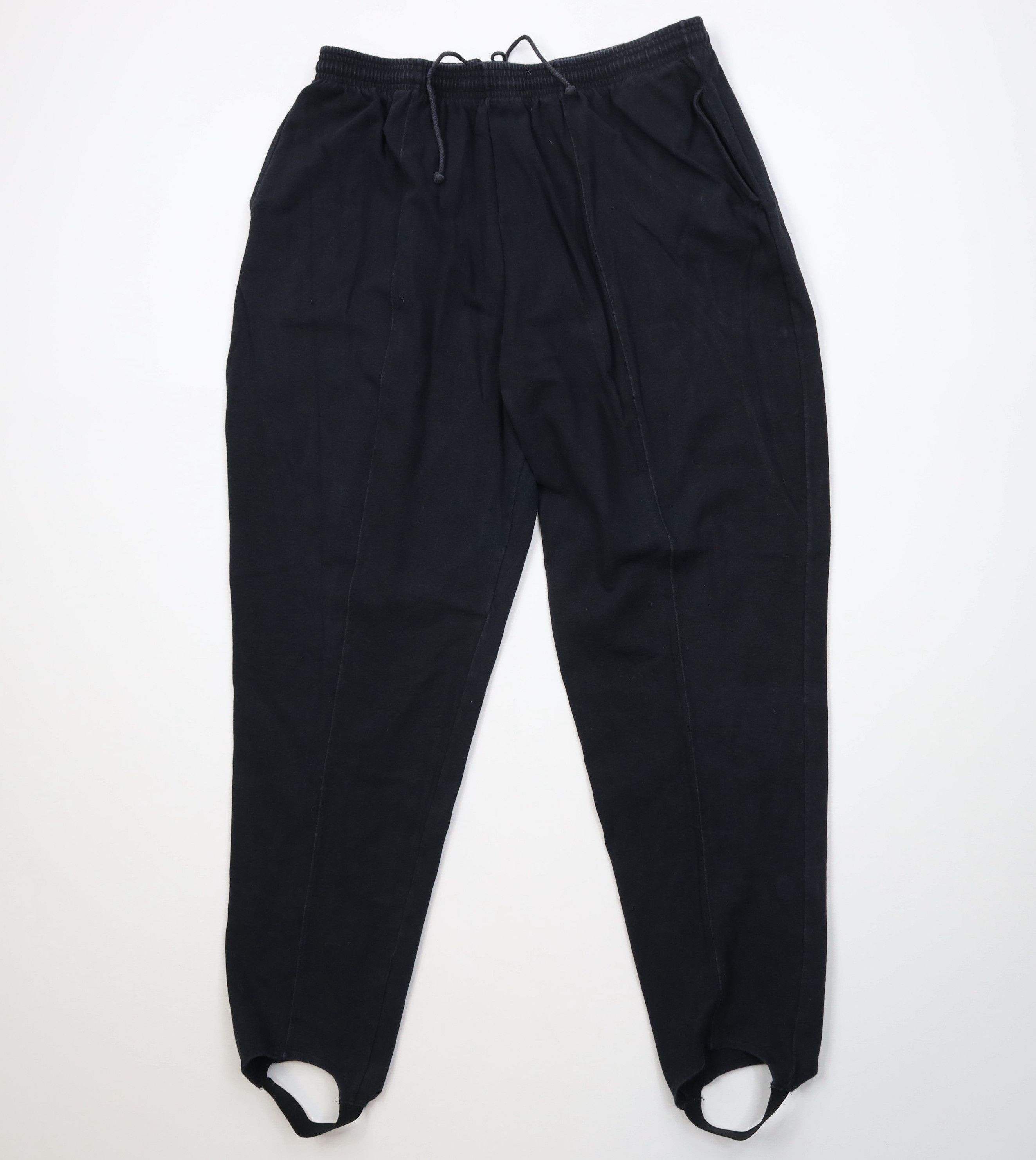 L.L. Bean Vintage 90s LL Bean Tapered Leg Stirrup Sweatpants Pants USA Size 42" / US 20 - 1 Thumbnail