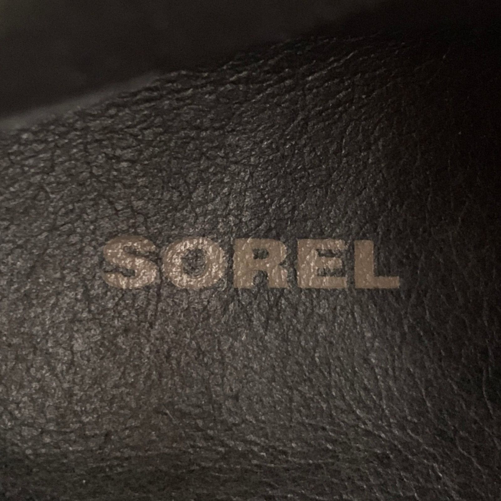 SOREL SOREL 7.5 Black Taupe Canvas Mixed Materials Wedge Boots Size US 7.5 / IT 37.5 - 7 Thumbnail