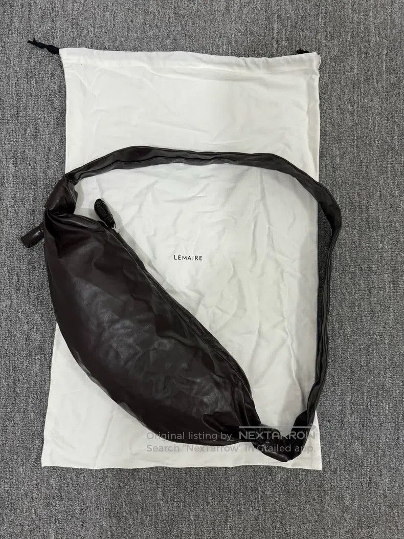 Lemaire LEMAIRE 2026 medium dark-chocolate paper bag i Size ONE SIZE - 1 Thumbnail