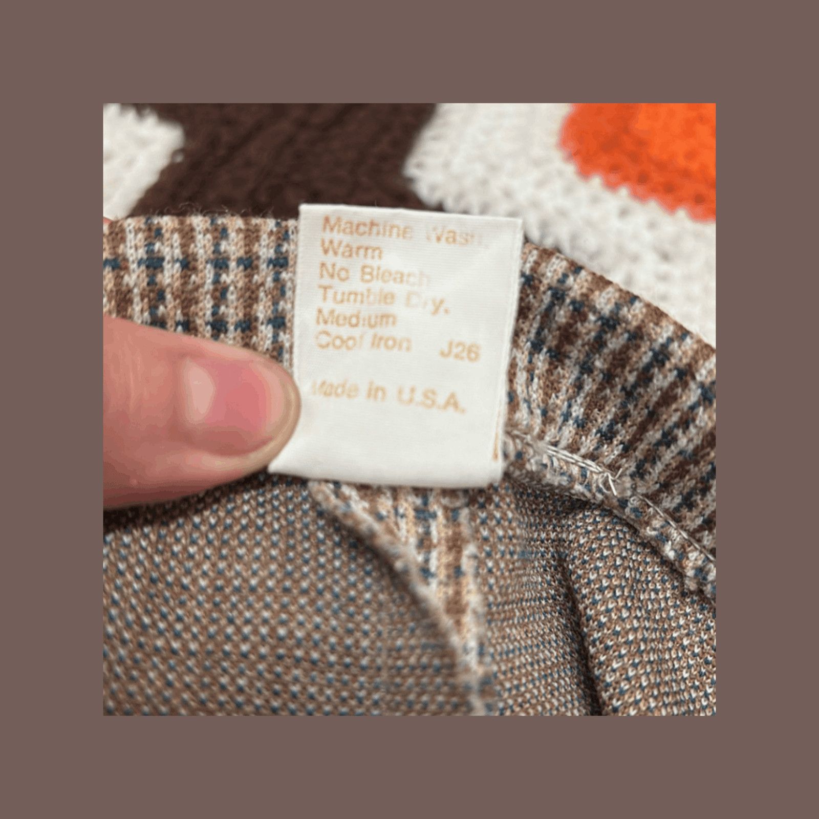 Jantzen × Vintage VTG Houndstooth Trousers | Jantzen Elastic Waist | 70s Mod Size 32" / US 10 / IT 46 - 3 Thumbnail