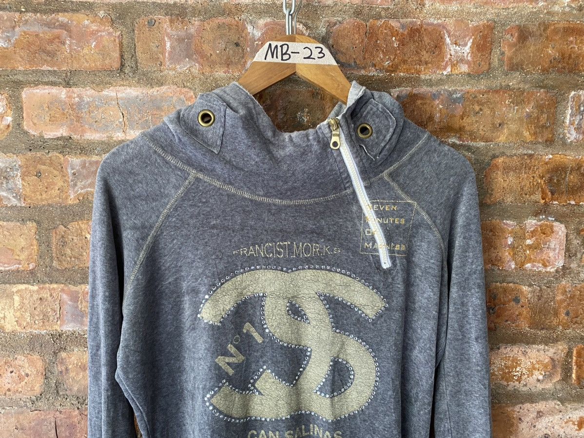 FranCisT MOR.K.S 2000s logo long hoodie Size US S / EU 44-46 / 1 - 3 Thumbnail