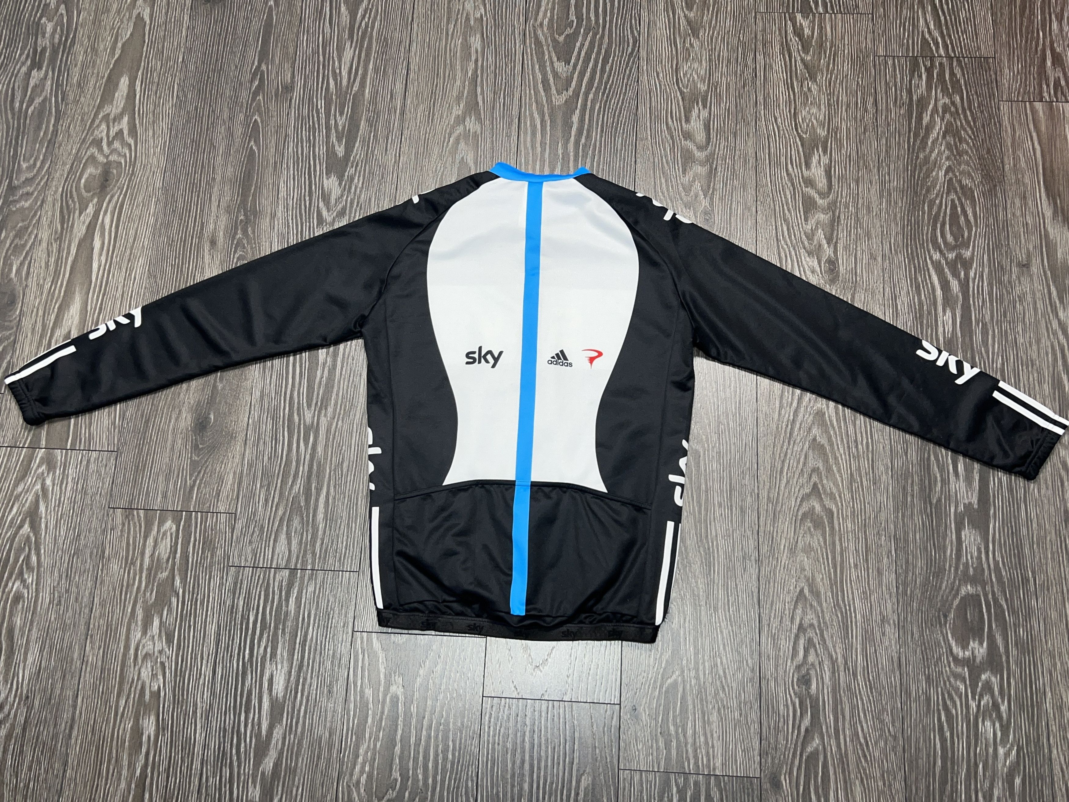 Adidas Team Sky Pinarello Sports Cycling Jersey Zip Jacket Shirt 6 Size US XXL / EU 58 / 5 - 13 Thumbnail