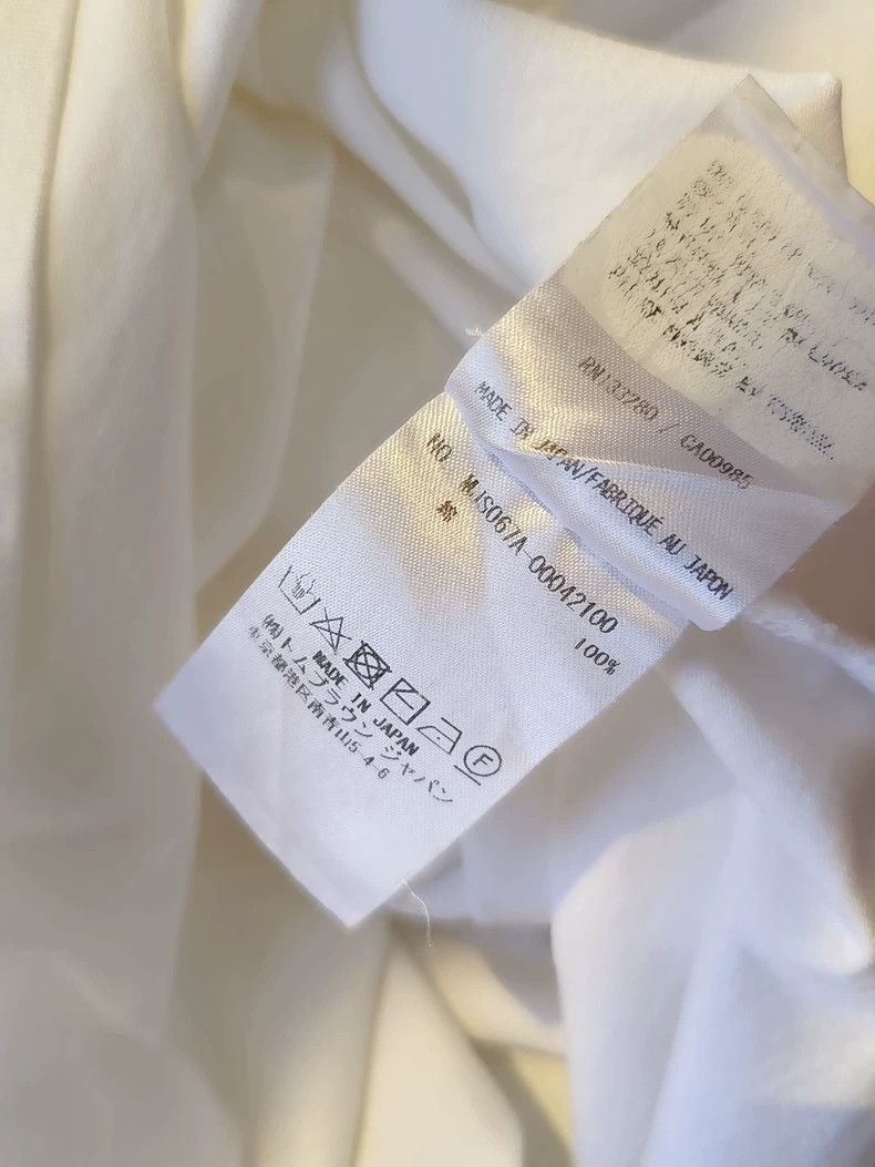 Thom Browne Thom Browne Round collar short sleeves Size US L / EU 52-54 / 3 - 6 Thumbnail