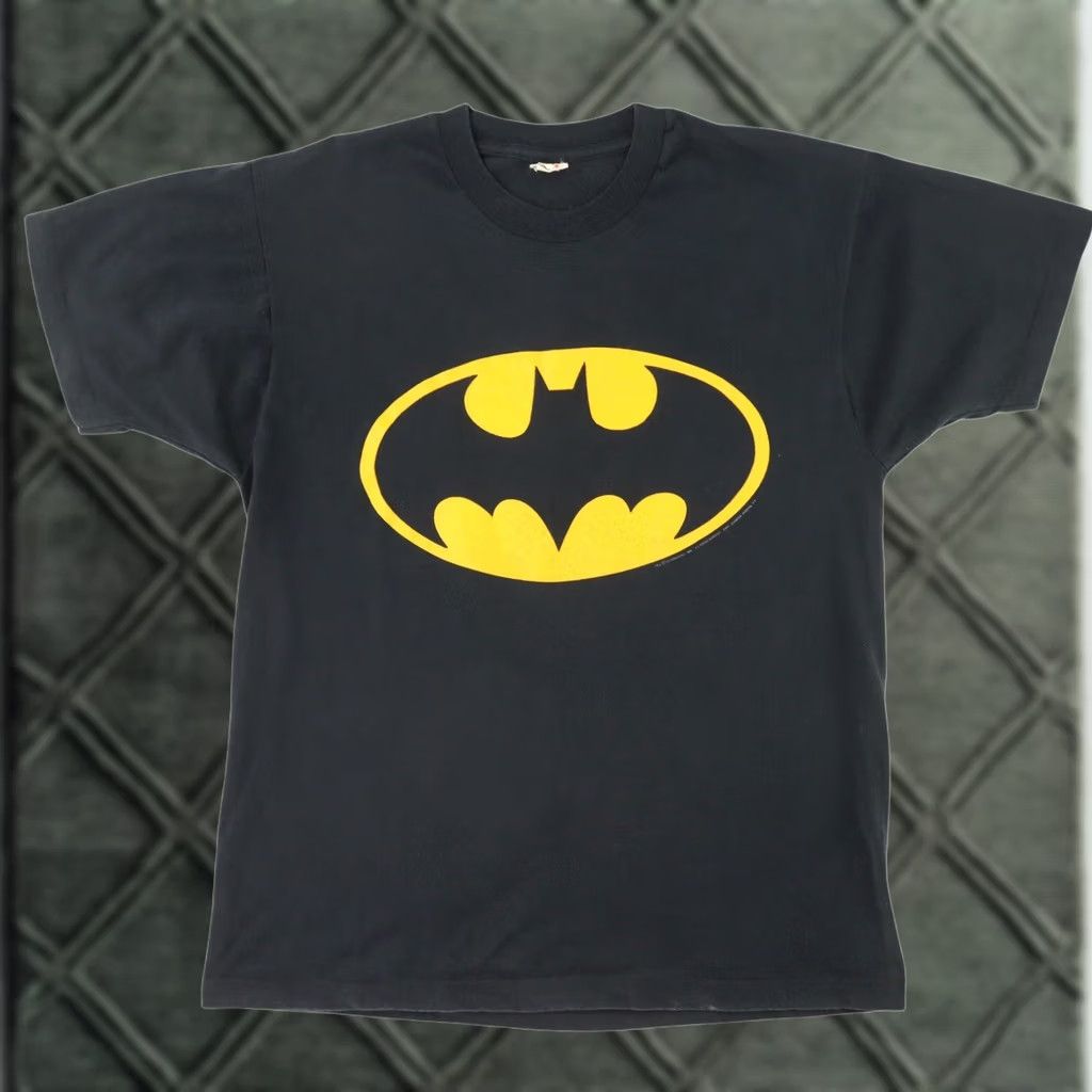 Vintage VINTAGE Batman T Shirt Screen Stars Size L Single Stitch Black 1989 Dated Mens Shirt Batman 80s Size US L / EU 52-54 / 3 - 1 Thumbnail