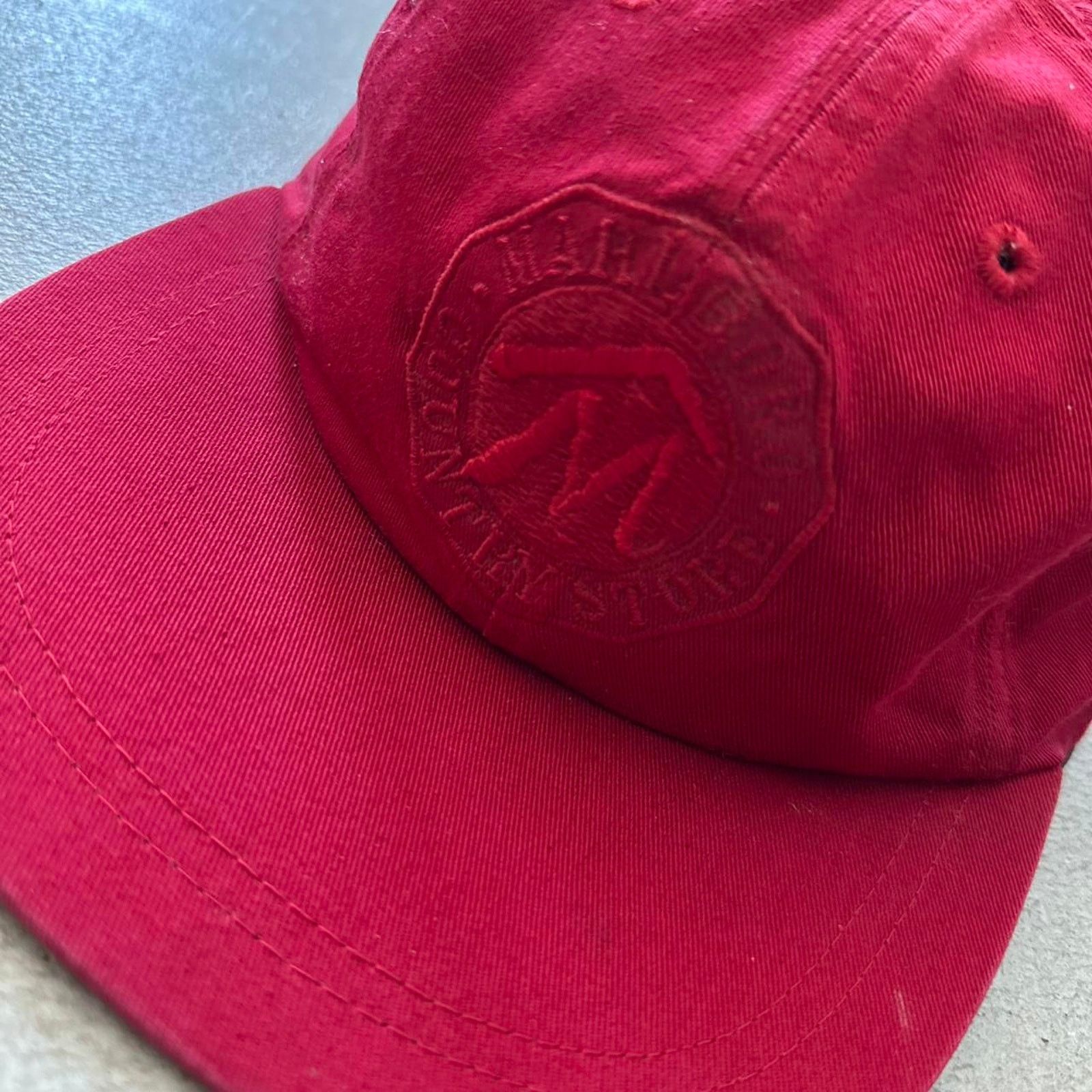 Marlboro Vintage Marlboro Strapback Red Embroidered Logo Hat Size ONE SIZE - 2 Thumbnail
