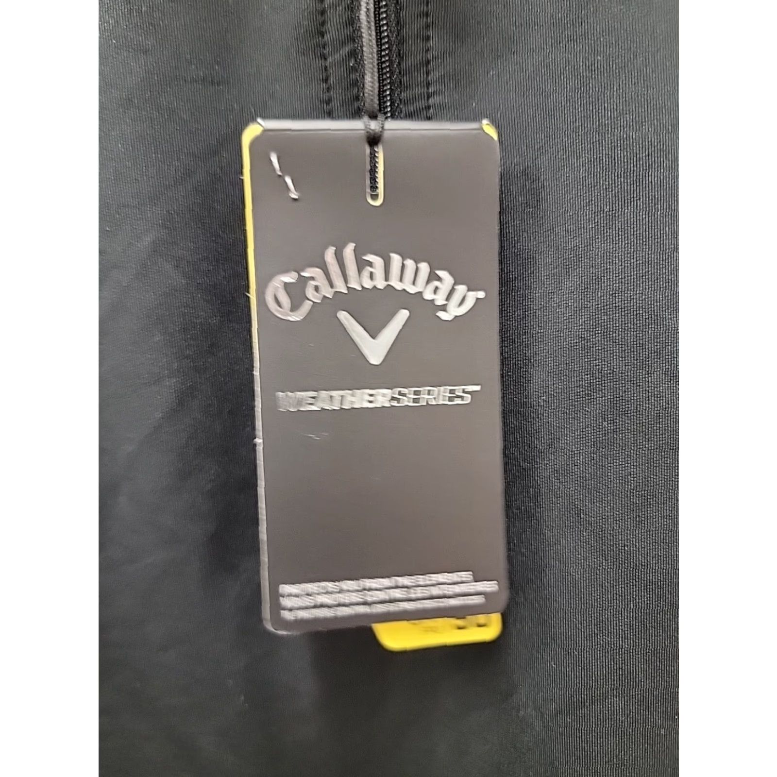 Callaway CALLAWAY GOLF JACKET Weather Series Swing Tech 1/4 Zip Black Men’s XL Shirt Size US XL / EU 56 / 4 - 3 Thumbnail