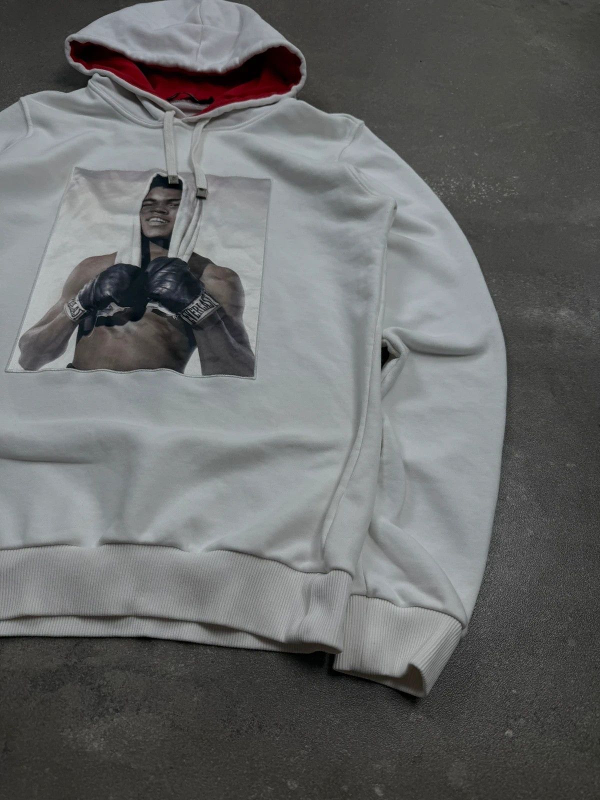 Dolce Gabbana Muhammad Ali hoodie street wear luxury y2k