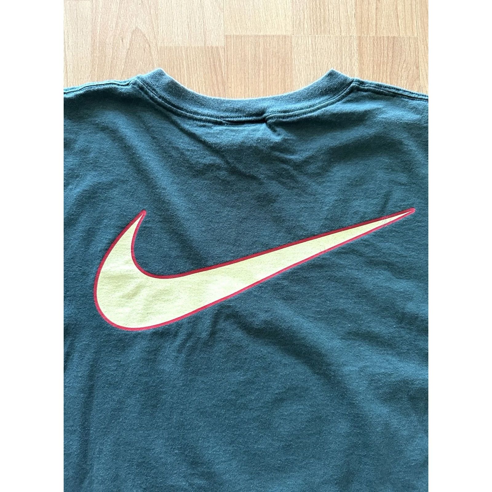 Nike VINTAGE Nike Lipton Championships RADO Swoosh Tee MEN L Green 90s Graphic Cotton T-Shirt Mens Size US L / EU 52-54 / 3 - 8 Thumbnail