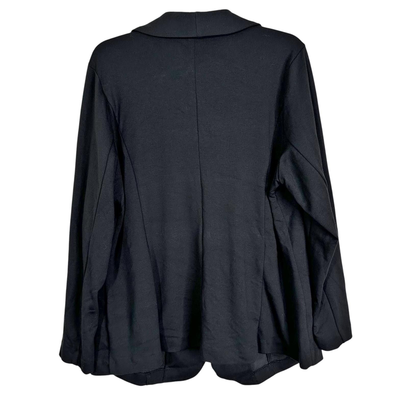 Designer NEW Eloquii Black One-Button Blazer Women’s Size 16 Size XXL / US 16-18 / IT 52-54 - 2 Thumbnail